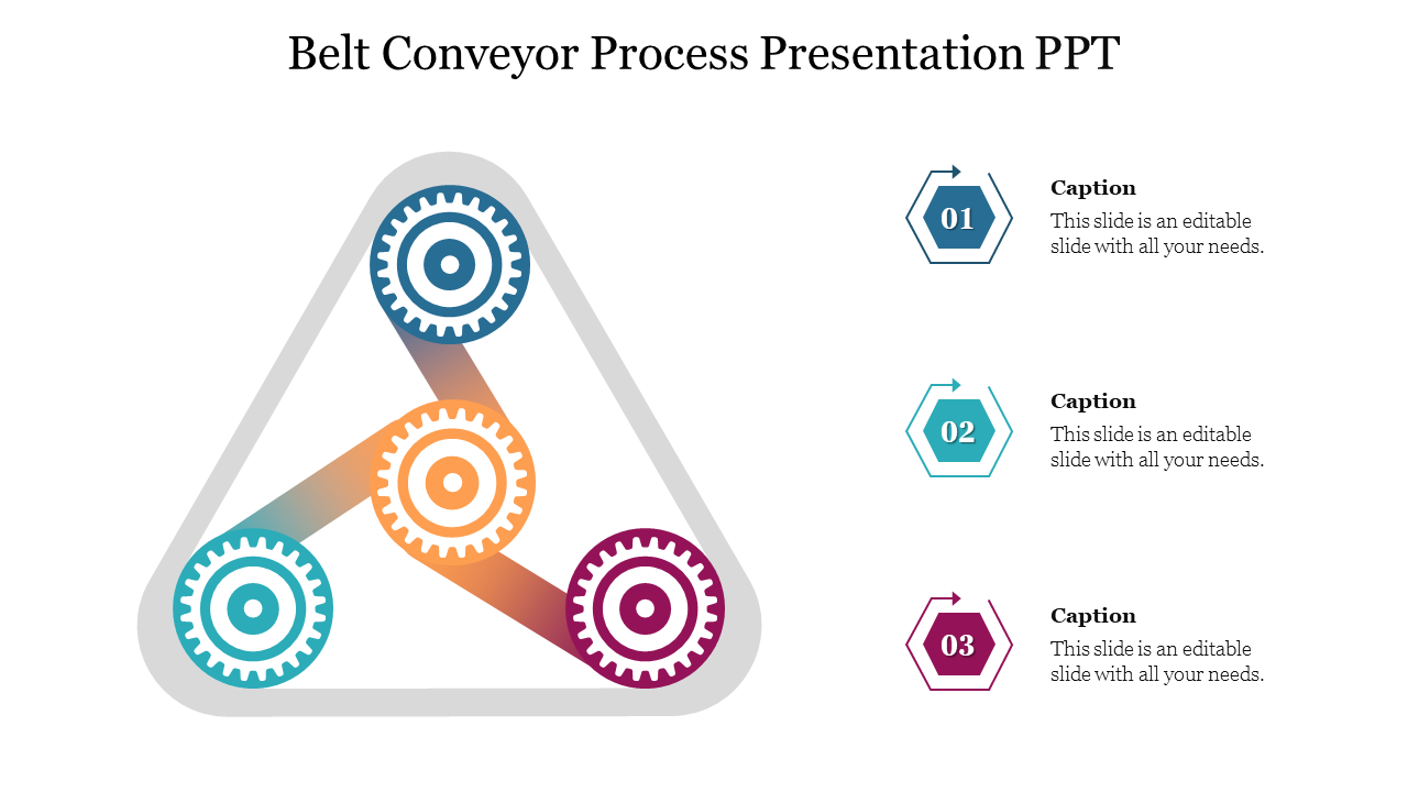 Belt Conveyor Process Presentation PPT